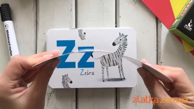 Корисна забавка для дитини. Вивчення англійської абетки.