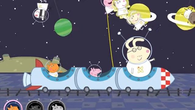 Peppa Pig English Episodes Adventures in space 2015. смотреть онлайн