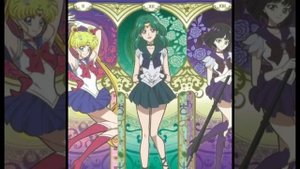 Сатурн,Сейлор Мун и Нептун песня mahou shoujo