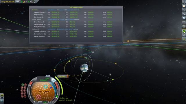 KSP 1 3 карьера с модами #315 отлет станции и прилет корабля
