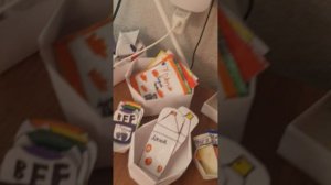 собираем бокс на  красный цвет❤