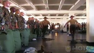 Drill Instructors And A Recruit's Seabag. OOH RAH Drill Instructor Part 12.