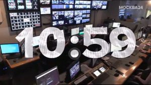 Часы телеканала Москва 24 (2022-н.в., 2 вариант)