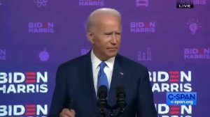 Joe Biden's staff calls on reporters because he is incapable of doing so