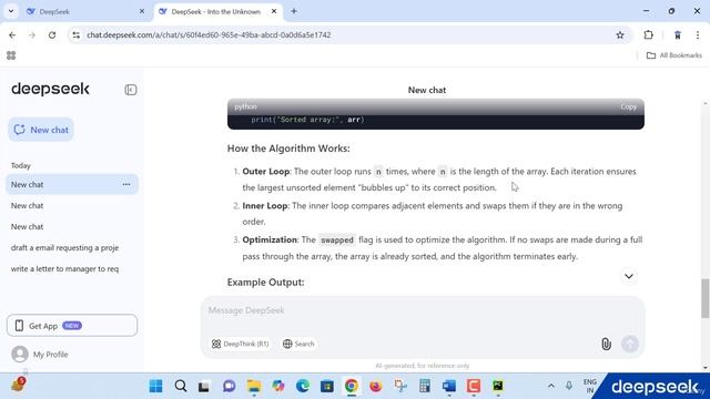 16 -Algorithmic Mastery with DeepSeek - Writing Intelligent Code