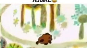 Вини пух на иностранном языке