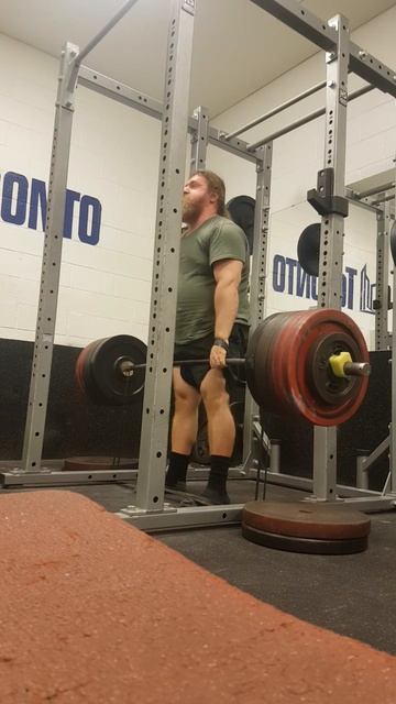 Banded Block pull (685 lbs bottom, and 735 lbs lockout. 3.5 inch block height) #deadlift смотреть онлайн