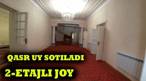Qasr uy sotiladi Urganch shahrida 420 kvm xovli joy sotiladi