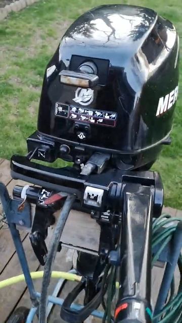 Mercury 9.9 HP 4 Stroke Runs Excellent