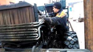 Ямз 236 на зил 131    7 запуск на раме