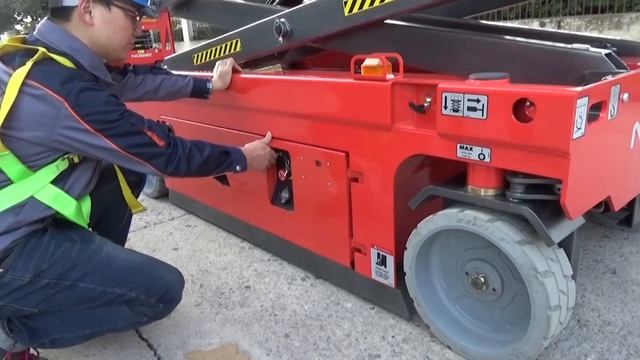 TANGGA scissor lift SC 12 H смотреть онлайн