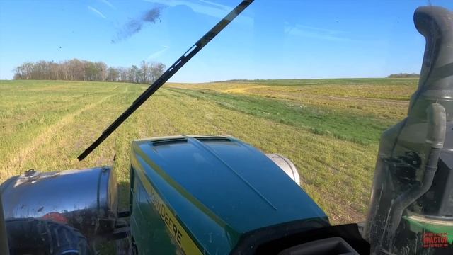 32 Row JOHN DEERE Corn Planter DB80 смотреть онлайн