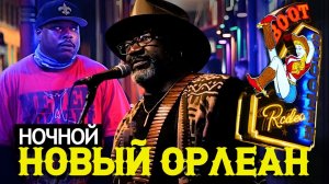 Ночной Новый Орлеан | Музыка в свете газовых фонарей