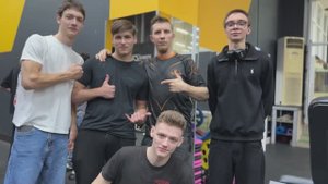Первый соревновательный опыт парней