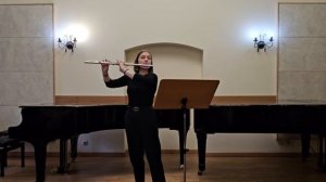 И.С.Бах-Партита ля минор для флейты соло, BWV 1013 (1,2 части)