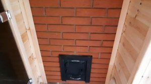 Баня в тёмном цвете 6*4,3 с помывочной