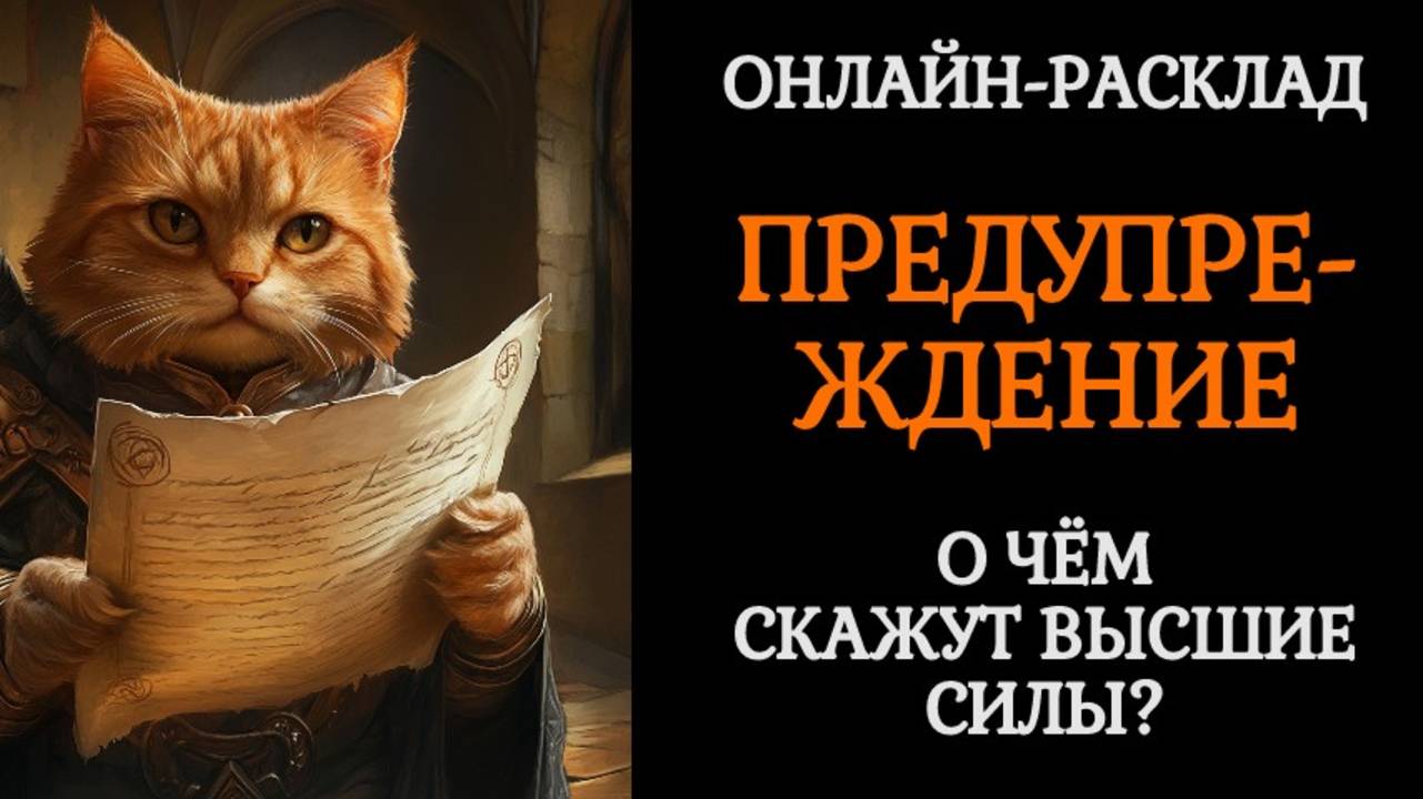 ПРЕДУПРЕЖДЁН-ВООРУЖЁН. ОНЛАЙН-РАСКЛАД ТАРО