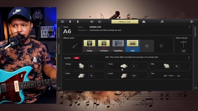 O REVERB MAIS USADO NO WORSHIP "HALL" #worship #zoomg1on #zoomg1xon смотреть онлайн