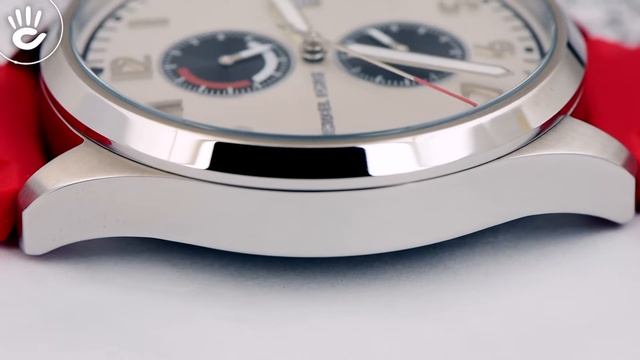 Review đồng hồ Michael Kors MK8572 thiết kế 3 núm vặn điều chỉnh các tính năng Chronograph смотреть онлайн