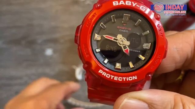Casio baby g BGA-270S new release September 2020 and review other watch red color смотреть онлайн