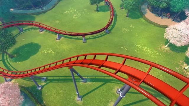 Planet Coaster website in game footage