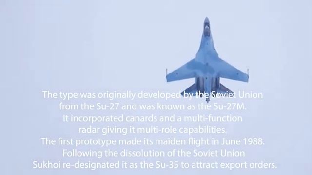 SU 35 Fighter Jet In Action
