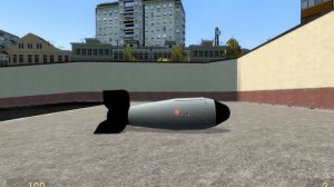 Обзор на ядерную бомбу в гаррис моде. (где мой пульт от ядерки?)