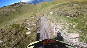 Pila Bike Park - Ridge line