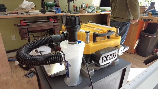Best Dewalt DW735 Planer dust collection cart