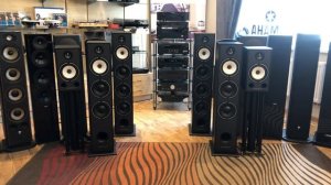 Triangle Borea with amplifier Denon DRA-800