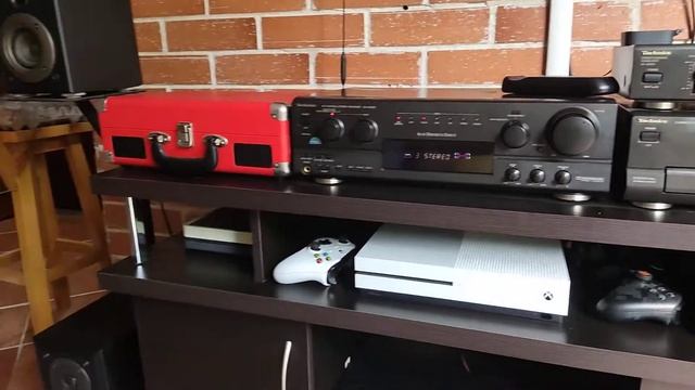 Amplificador  Receiver Technics SA-AX 530. Prueba de funcionamiento.