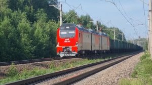 🔴Эксклюзив🔴3ЭС8-001 он же 2эс8-001 #Малахит #грузовыепоезда #деповолховстрой