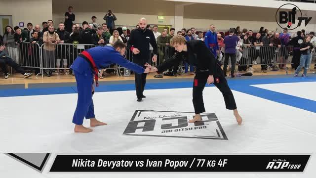 Nikita Devyatov vs Ivan Popov - 77 KG 4F - AJP RUSSIA NATIONAL 2025