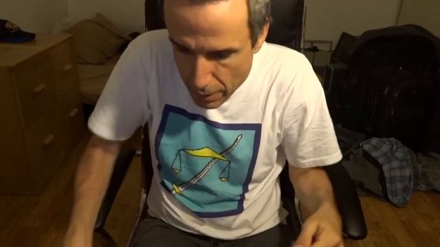 Terry Davis： TempleOS - Terry Davis Drums Out on the Tiles - 2 [05⧸08⧸17] [P-uRh10gYas]
