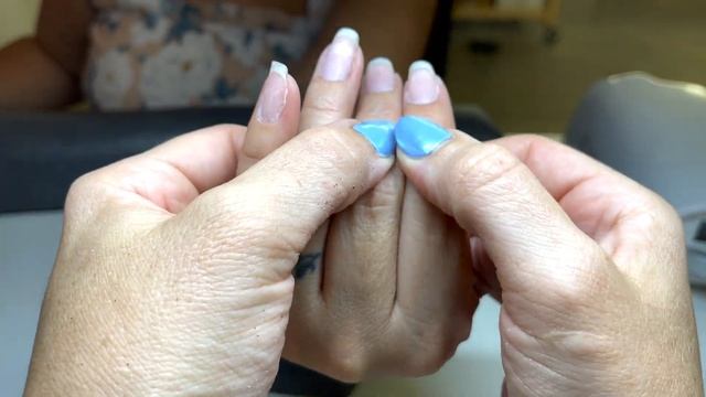 Oh My Gel Waterless Manicure Process: How to file Nails смотреть онлайн