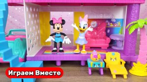 Играем в игрушки из мультиков ! Игрушки из Мультиков ДИСНЕЙ ! Микки Маус, Блуи ! Видео для детей