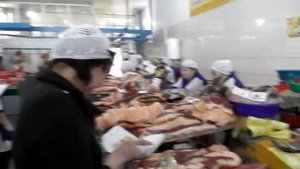 Орталык Базар в Актобе. Горы мяса! Казы стоит 1600-2000 тенге за кг. Казахстан