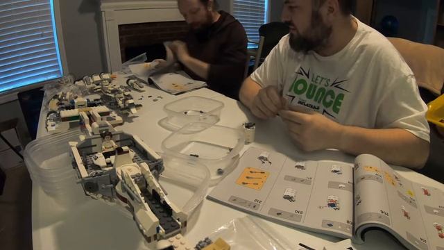 Lego Star Wars Tantive IV 75244 Speed Build Race Challenge with Rodriquez and time lapse. смотреть онлайн