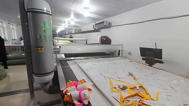 Автоматический стол для раскройки ткани смотреть онлайн