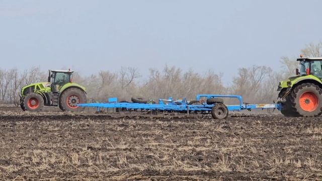 Закрытие влаги, бороновонание зяби. АгроТрансПорт