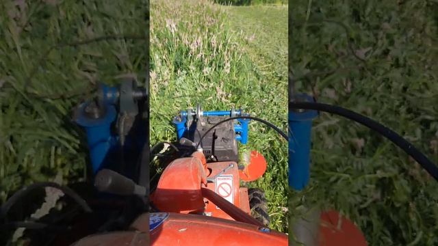 самодельная косилка на салют. смотреть онлайн