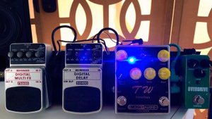 Pedal Mesa in a Box “Mosky TW Distortion”.