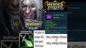 DOTA vs Heroes Evolved Items Comparison