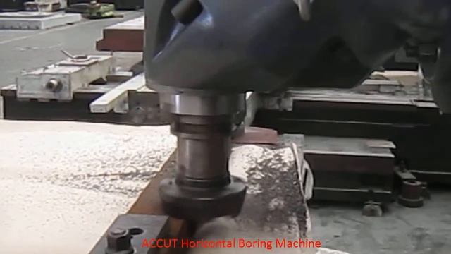 ACCUT Horizontal Boring Machine with Universal Milling Head смотреть онлайн