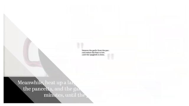 Simple Spaghetti Carbonara Recipe смотреть онлайн