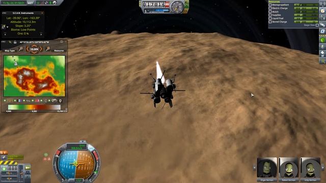 KSP 1 3 карьера с модами #131 высадка на Олей