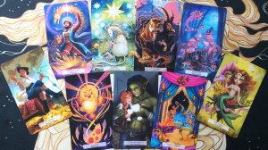 ОБЗОР ФАНТАСТИЧЕСКОЙ КОЛОДЫ "ТАРО 78 МЭДЖИКАЛ" 🧙♀️🧜♀️🧚♀️🧝♀️