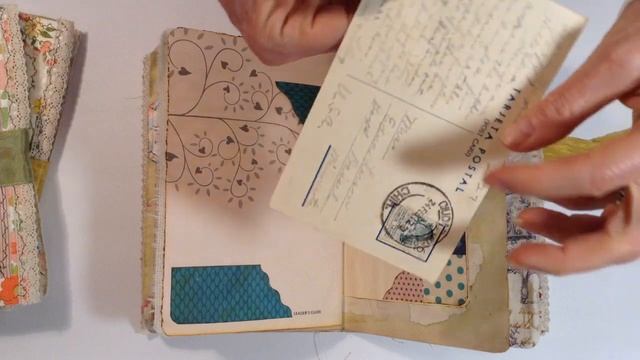 Vintage Wallpaper Covered Junk Journals смотреть онлайн