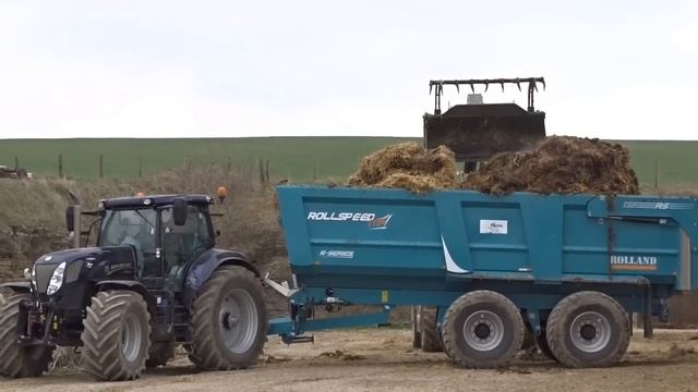 NEW HOLLAND T7.270 "Golden Jubilee Edition" & ROLLAND rollspeed 7136 смотреть онлайн