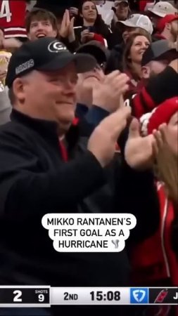 Mikko Rantanen's First Goal With The Hurricanes